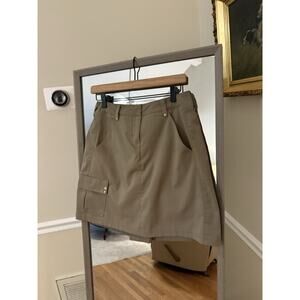 Tail Skirt Women 4 Brown Skort Mini A-Line Golf Tennis‎ Slit Outdoor Performance